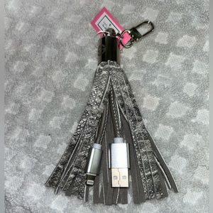 Simply Southern Tassel Charger - Snake Design - Vegan - New With Tags